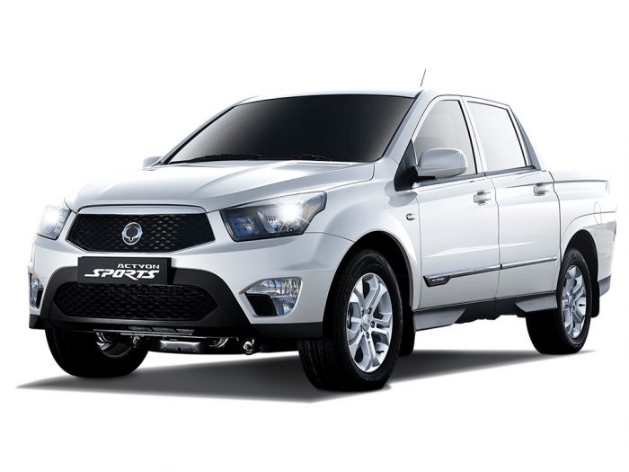 Тент автомобильный на пикап SsangYong Actyon Sports ( Ссанг Йонг Актион )